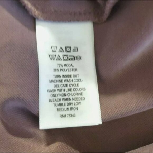 Sigrid Olsen Blush Tshirt Dress With Pockets Size Medium NWOT - Picture 6 of 6